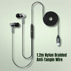 OlivLife USB-C Wired Earphones with Mic