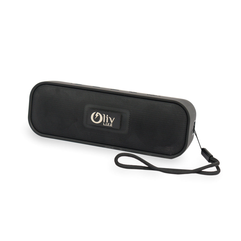 OlivLife Boss 10.1 portable bluetooth speaker black – best bluetooth speaker India under 2000 with 10W extra bass