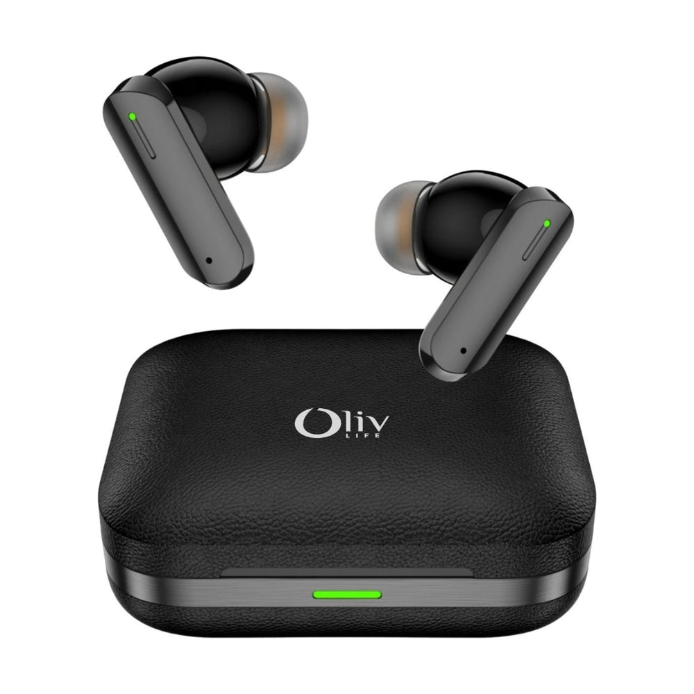 OlivLife Zen wireless earbuds with charging case