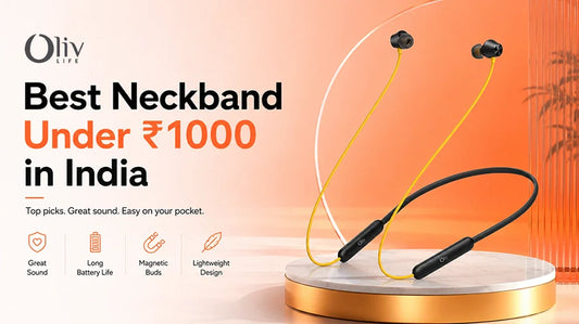  Wireless Bluetooth neckband with magnetic earbuds