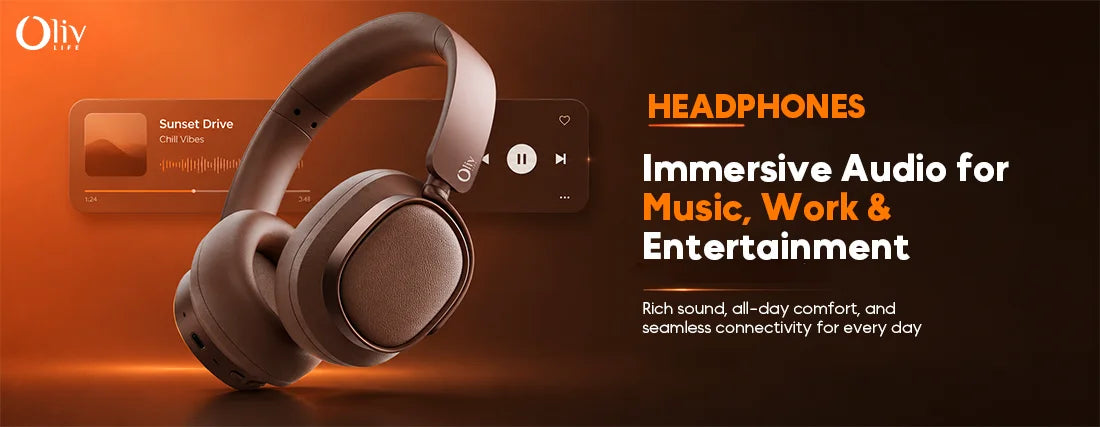 Wireless Bluetooth Headphones