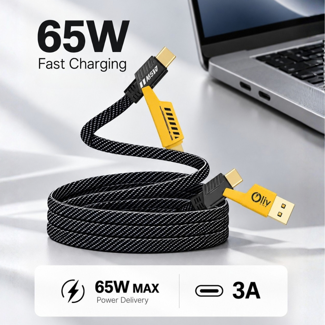 OlivLife 4 IN 1 Charging Cable 65W