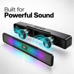 OlivLife Wireless Bluetooth Soundbar with Deep Bass
