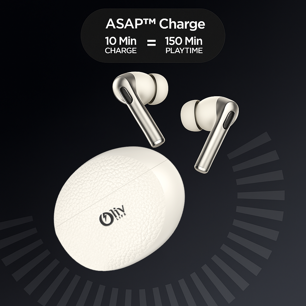 OlivLife Crave Wireless Earbuds Cheq