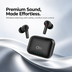 OlivLife Airdopes OL165 Wireless Earbuds with Deep Bass & IPX5 | Low Latency Gaming Mode