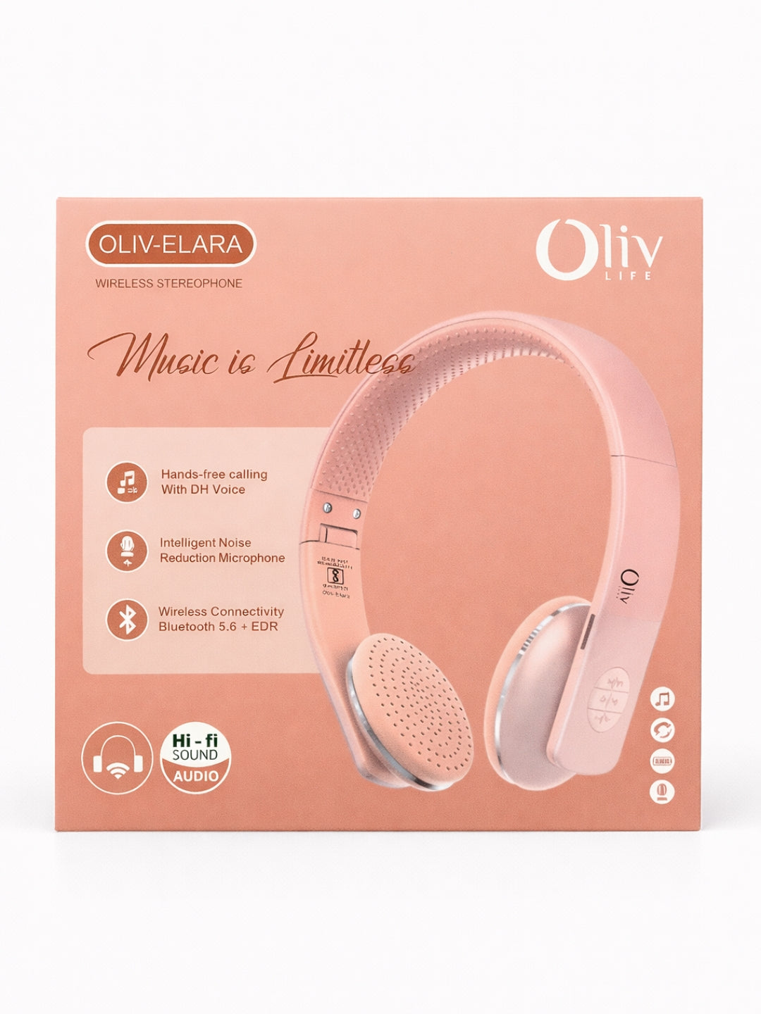 Olivlife Power Elara Wireless Bluetooth Headphone