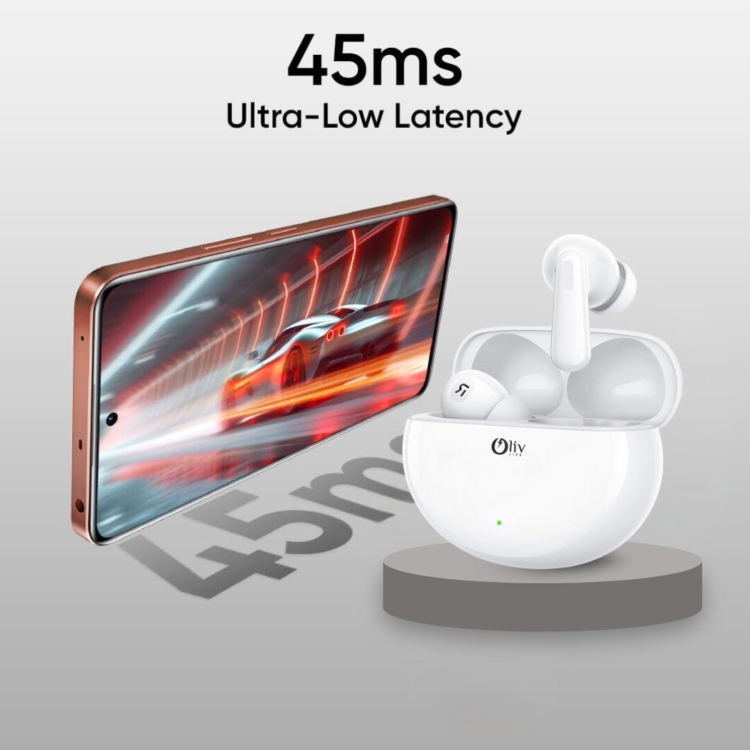 OlivLife Glide Wireless Earbuds Cheq