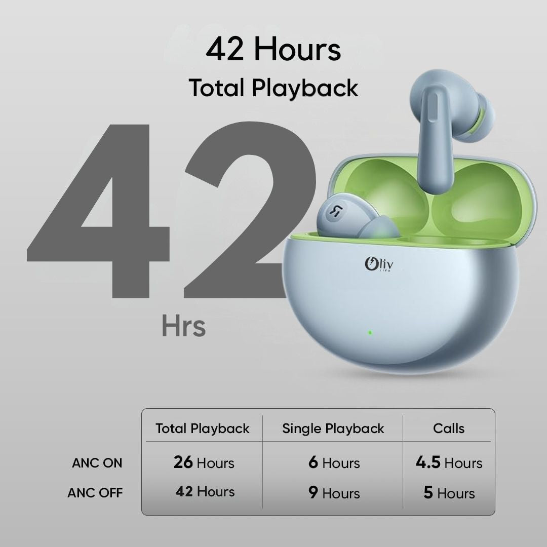 OlivLife Glide Wireless Earbuds Cheq