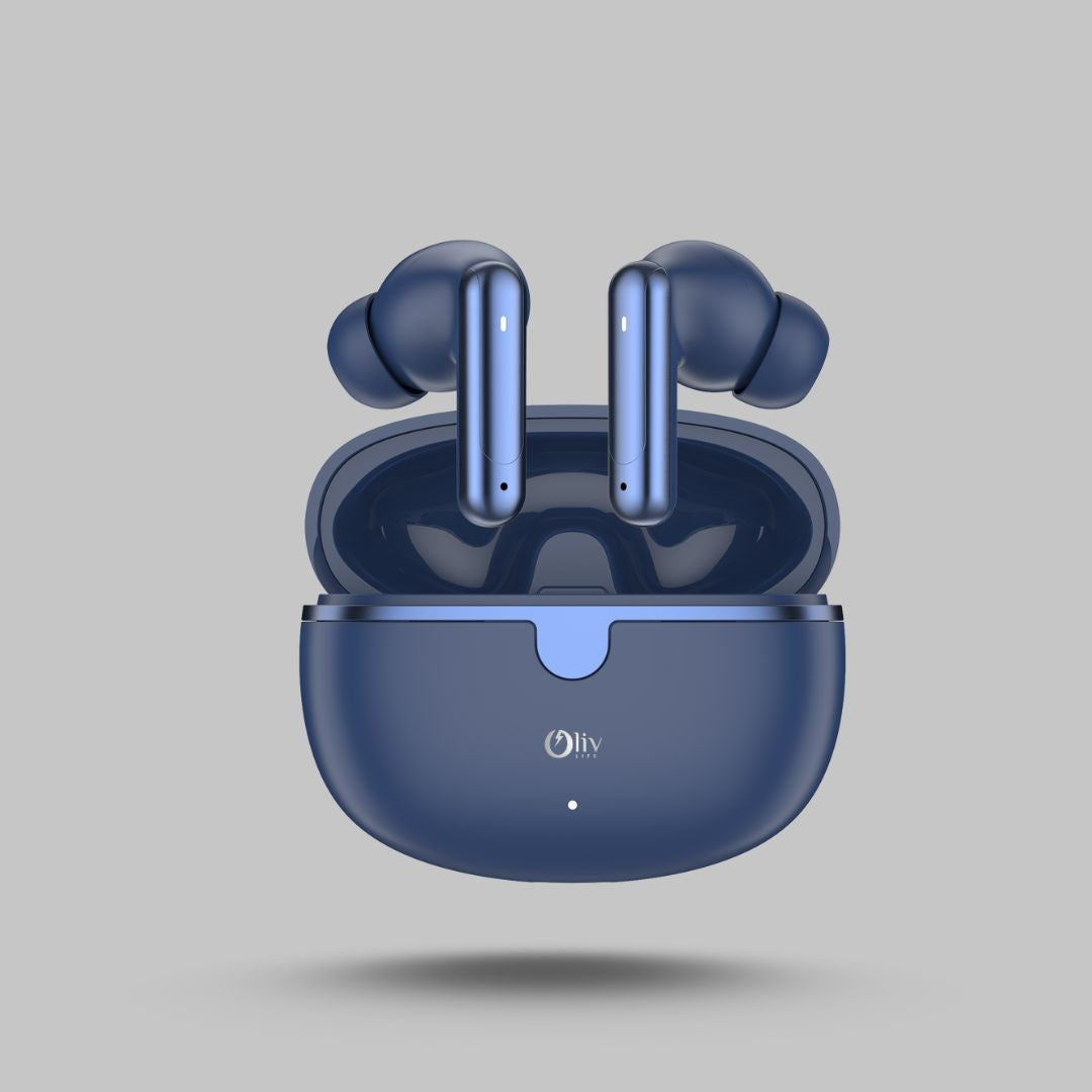 OlivLife Zentro earbuds touch controls for music calls and voice assistant