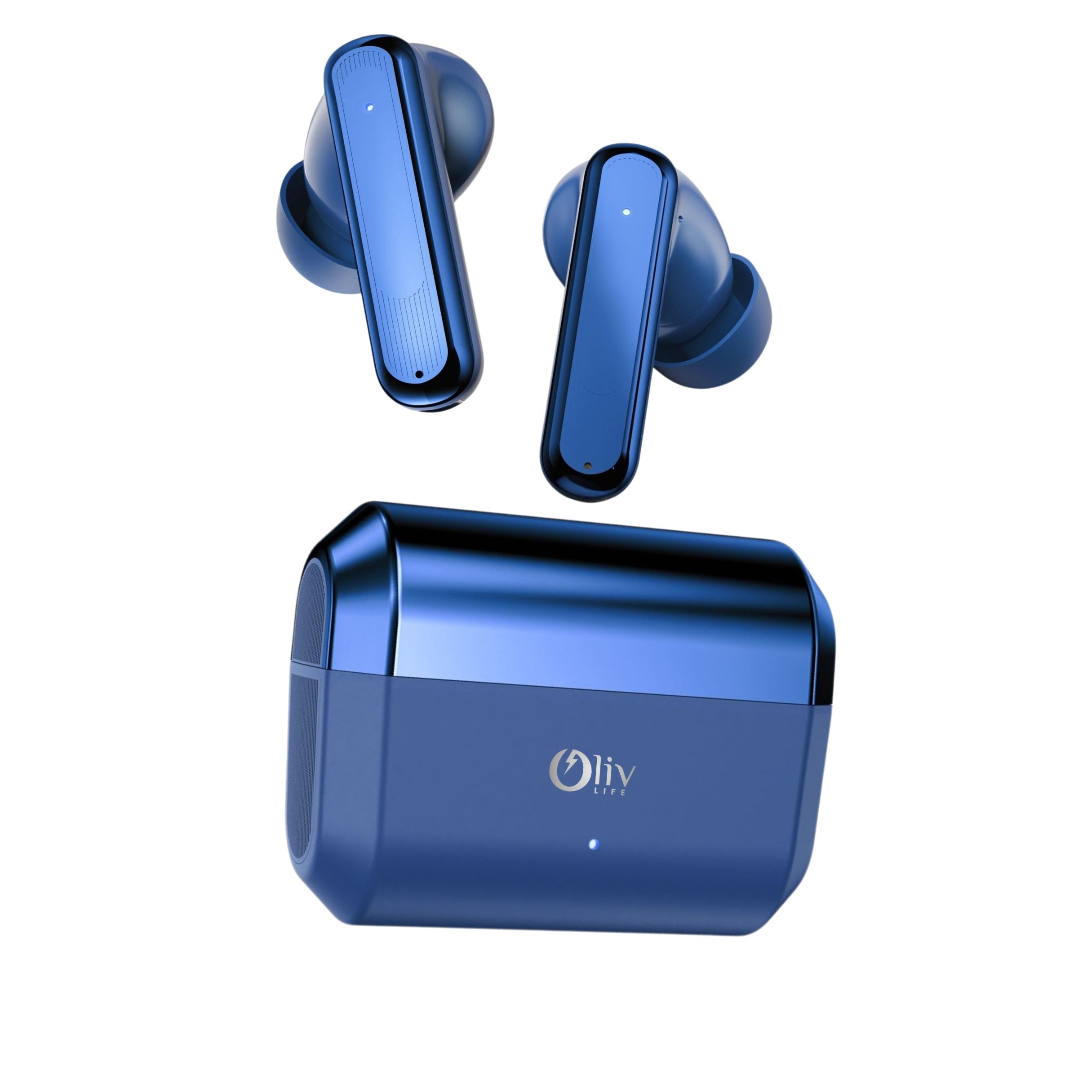 OlivLife AURA Wireless Earbuds (Blue)