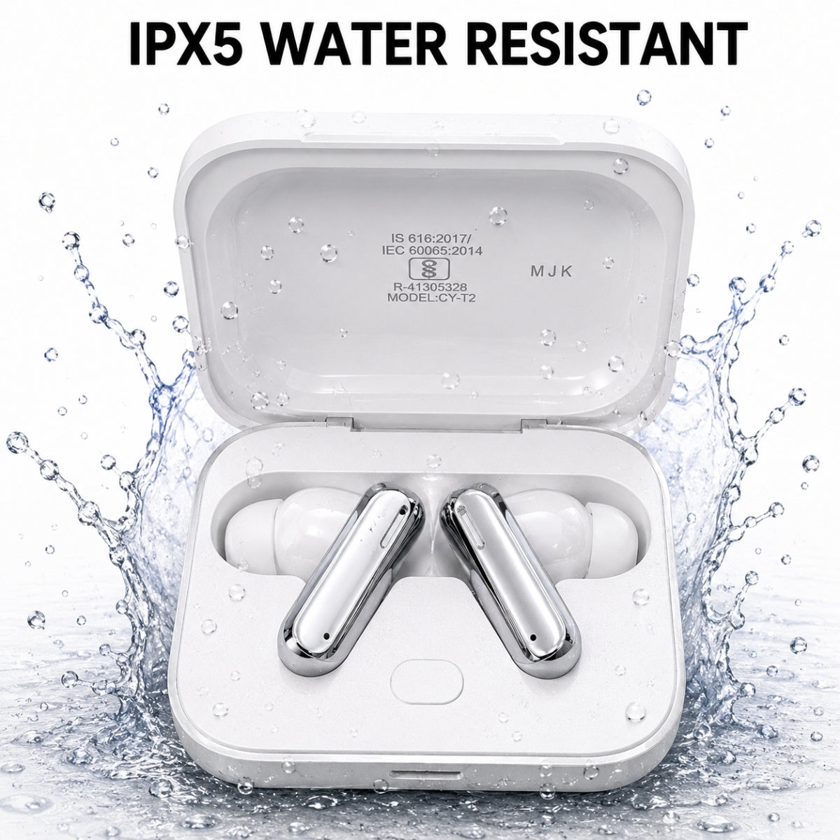 OlivLife Zen Wireless Earbuds with Deep Bass & ENC Mic | Bluetooth Earbuds for Calling and Music