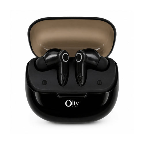 OlivLife Nero Wireless Earbuds with Deep Bass & ENC Mic | Bluetooth Earbuds for Calling and Gaming