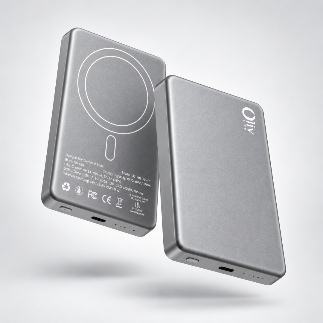 Olivlife 10000mAh magnetic wireless power