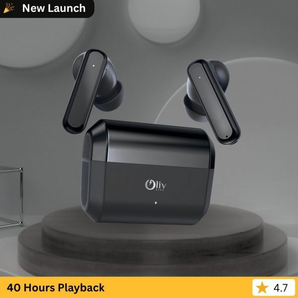 Olivlife AURA Wireless Earbuds (Black)