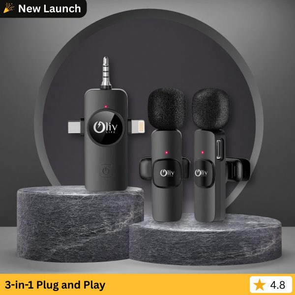 OlivLife wireless Microphone
