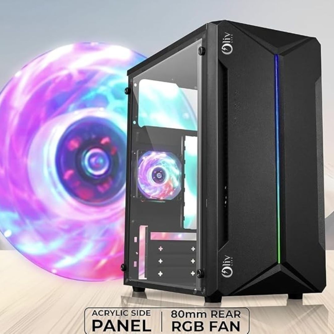 OLIV LIFE TOUCH Desktop PC with i5 Processor, 16GB RAM, SSD, Windows 11