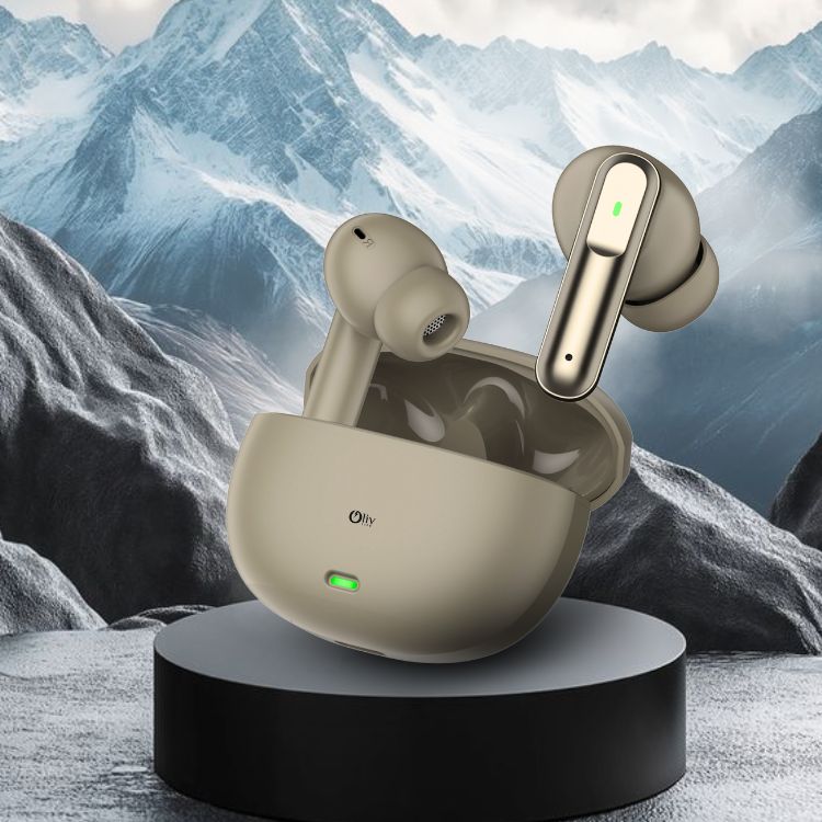 OlivLife AXCENT Earbuds (SANDSTONE GOLD)