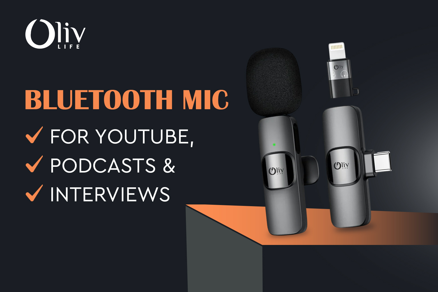 Bluetooth wireless mic